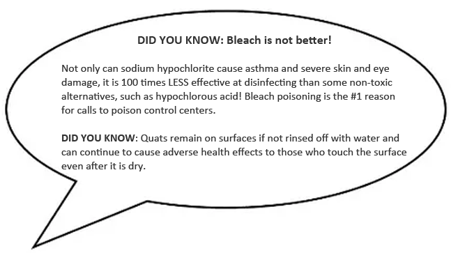 Bleach is not better!